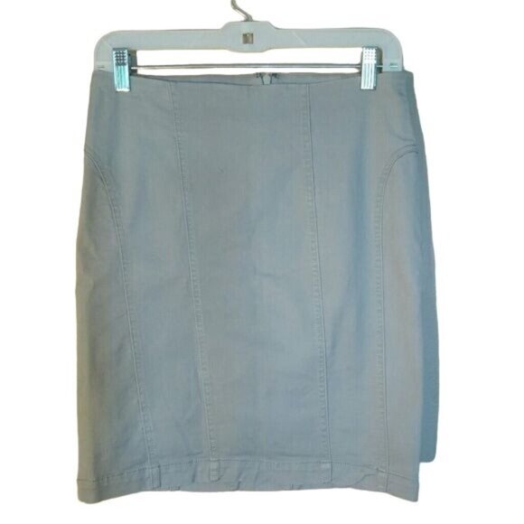 Proenza Schouler Skirt Womens Juniors 7 Gray Pencil - Picture 1 of 3